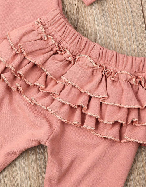 Load image into Gallery viewer, Newborn Baby Girls Clothes Cotton Suit Cute Baby Kid Infant Toddler Play Wear Rainbow Outfits
